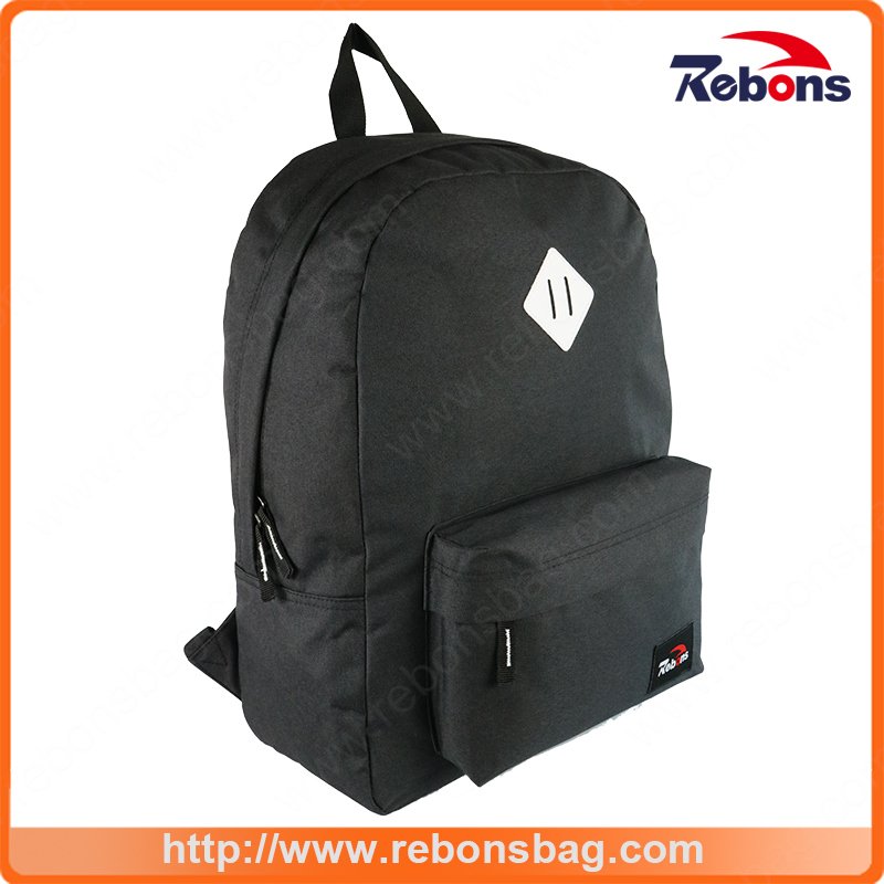 Custom Best Polyester Black Boy School Hiking Backpack Bags