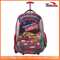 Waterproof Allover Pattern Trolley School Bags with Cartoon Characters