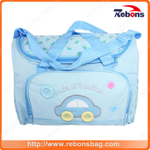 New Design Large Capacity Polyester Diaper Bag Baby Stroller Yummy Mummy Bag