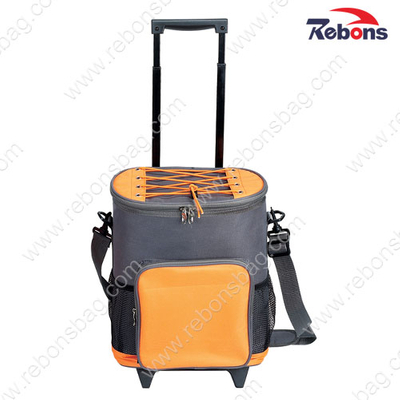 Frozen Foods Trolley Insulated Cooler Rolling Bags with Wheels